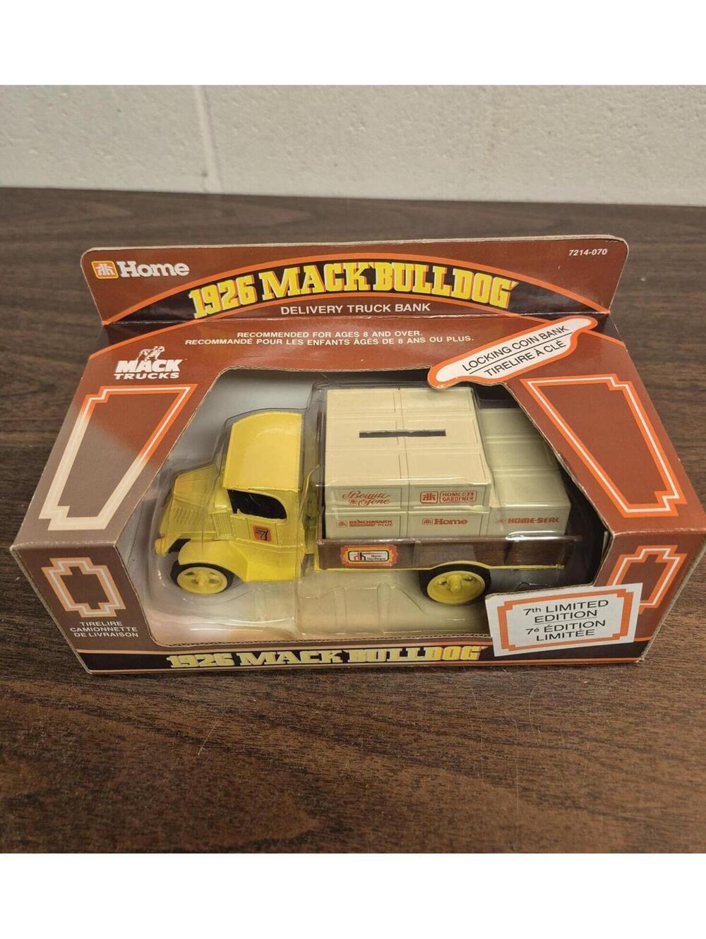 1926 Mack Bulldog Delivery Truck Bank - Limited Edition